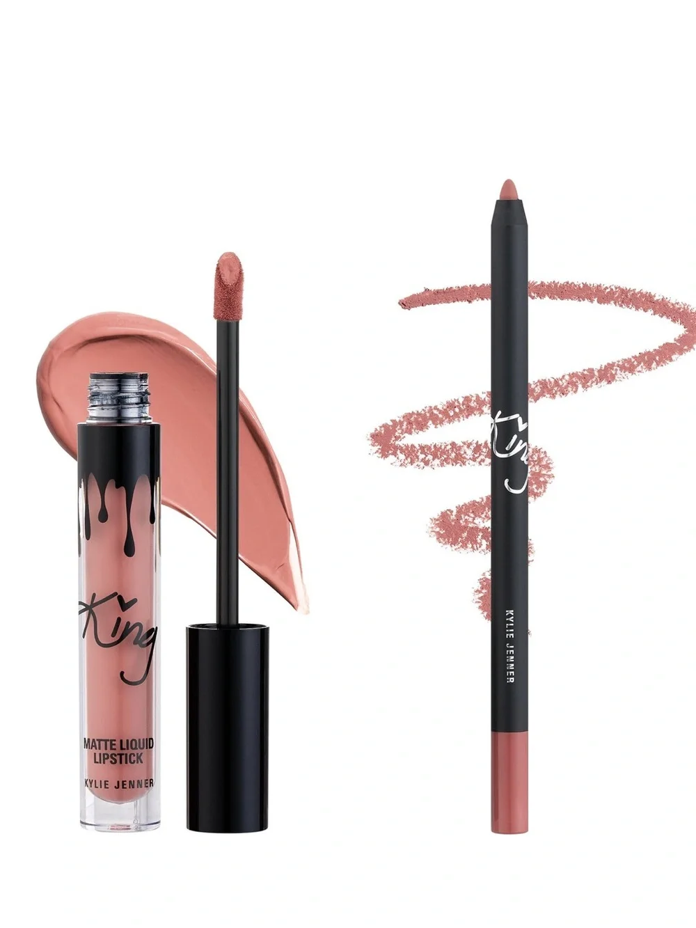 Kylie Cosmetics Matte Liquid Lipstick & Lip Liner - Kylie Jenner lips